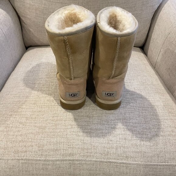 UGG Classic Short II Boots Sand - Picture 5 of 6